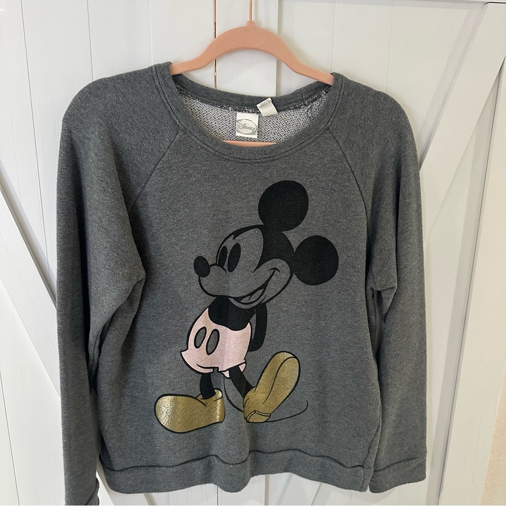 grey disney crewneck